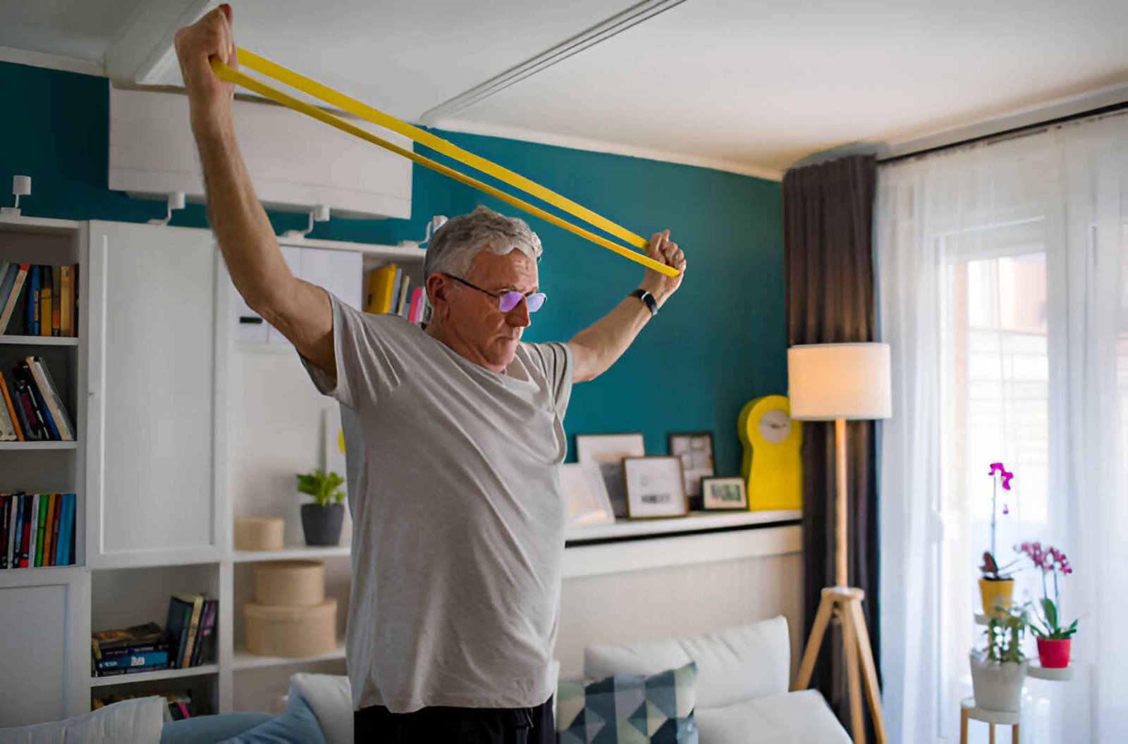 Arm Raises (With Resistance Bands)