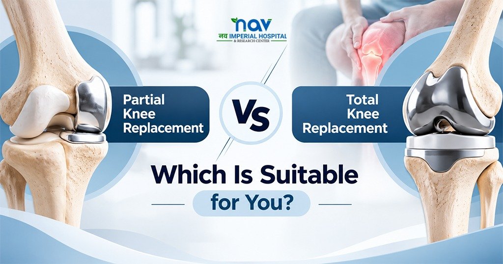 Partial Knee Replacement vs Total Knee Replacement: Which Is Suitable for You?