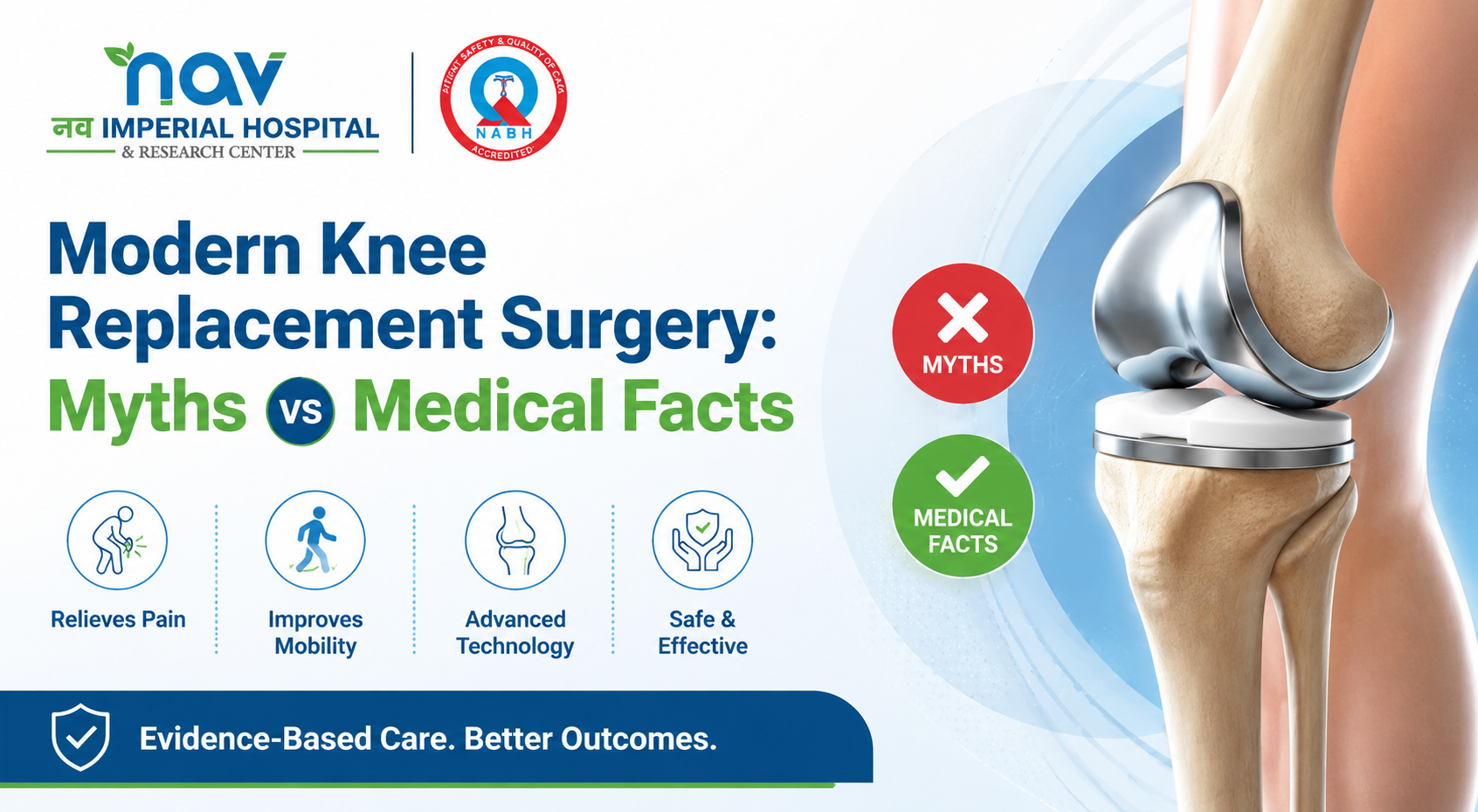 knee replacement myths vs facts